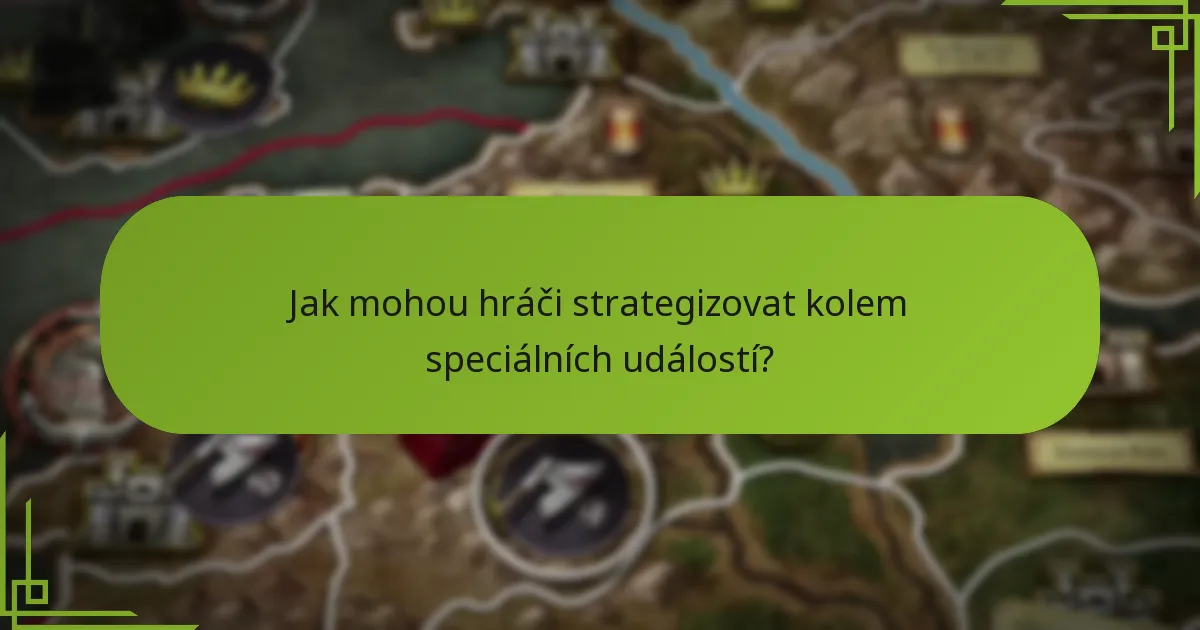 Co spouští speciální události ve stolní hře Hra o trůny?