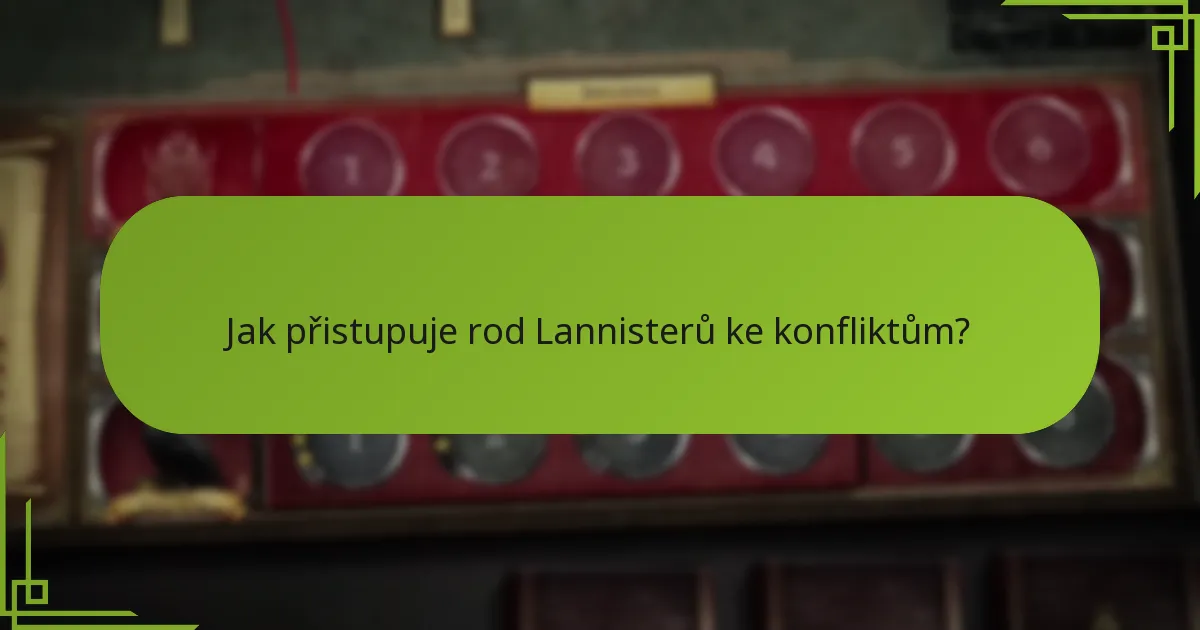 Jaké ekonomické výhody rod Lannisterů má?