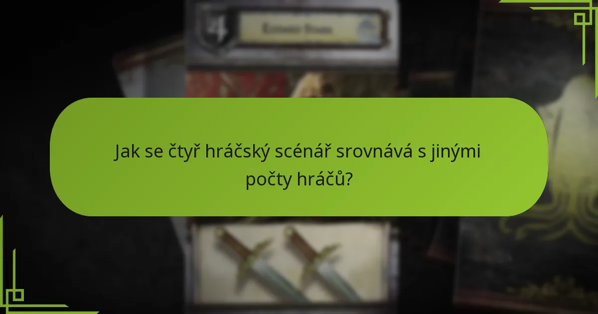 Jak úpravy území ovlivňují hru ve čtyř hráčském scénáři?
