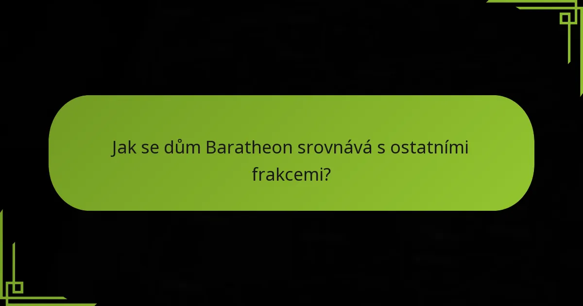 Jaké námořní strategie jsou pro dům Baratheon jedinečné?
