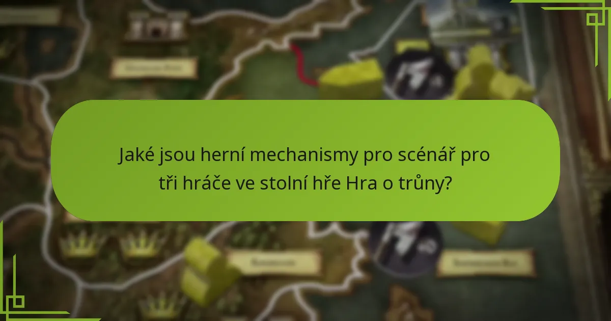 Jaké strategie jsou účinné pro hru pro tři hráče?
