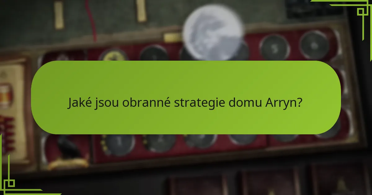 Jaké zdroje dům Arryn kontroluje?